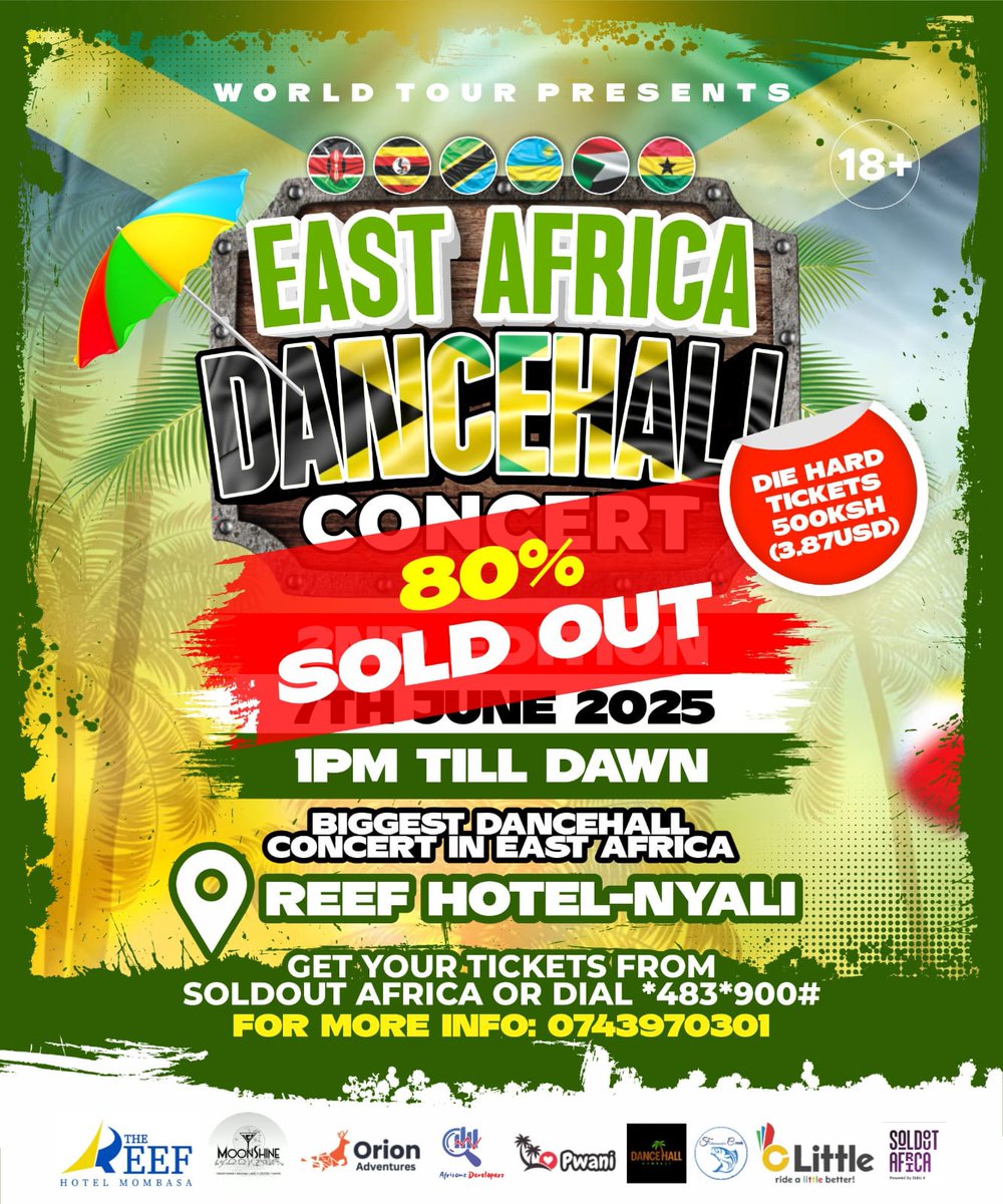 Fabrizio Romano (Parody) (@fabrizoromanoz) on Twitter photo 🚨Just in: Jonny Evans 𝐫𝐞𝐭𝐢𝐫𝐞𝐬 from football after leaving Manchester United ❤️👋🏻
Let's dedicate the East Africa Dancehall Concert at Reef Hotel- Nyali to celebrate our legend this coming Saturday.
<a href="/ReefHotel/">Reef Hotel Mombasa</a> 🚨Just in: Jonny Evans 𝐫𝐞𝐭𝐢𝐫𝐞𝐬 from football after leaving Manchester United ❤️👋🏻
Let's dedicate the East Africa Dancehall Concert at Reef Hotel- Nyali to celebrate our legend this coming Saturday.
<a href="/ReefHotel/">Reef Hotel Mombasa</a>