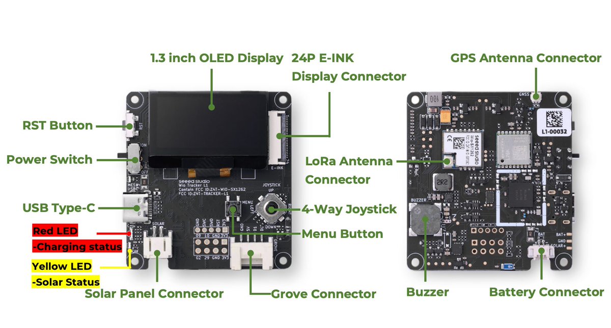 CNX Software (@cnxsoft) on Twitter photo .<a href="/seeedstudio/">Seeed Studio</a> Wio Tracker L1 Pro is another Meshtastic handset for off-grid messaging based on <a href="/NordicTweets/">Nordic Semiconductor</a> nRF52840 BLE MCU and <a href="/SemtechCorp/">Semtech Corporation</a> SX1262 LoRa transceiver.
cnx-software.com/2025/05/31/wio…
It also comes with a small 1.3-inch OLED, a GPS module to share coordinates, a buzzer, .<a href="/seeedstudio/">Seeed Studio</a> Wio Tracker L1 Pro is another Meshtastic handset for off-grid messaging based on <a href="/NordicTweets/">Nordic Semiconductor</a> nRF52840 BLE MCU and <a href="/SemtechCorp/">Semtech Corporation</a> SX1262 LoRa transceiver.
cnx-software.com/2025/05/31/wio…
It also comes with a small 1.3-inch OLED, a GPS module to share coordinates, a buzzer,