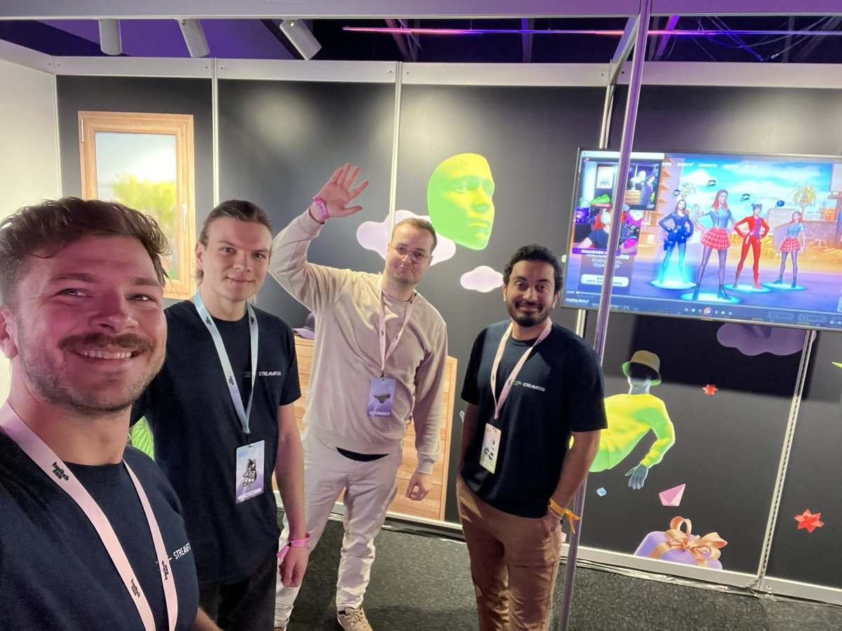 Meet us at TwitchCon Rotterdam.

Play around with AR and take a photo home!

#twitchcon2025 #ar #twitch #rotterdam #twitchcon