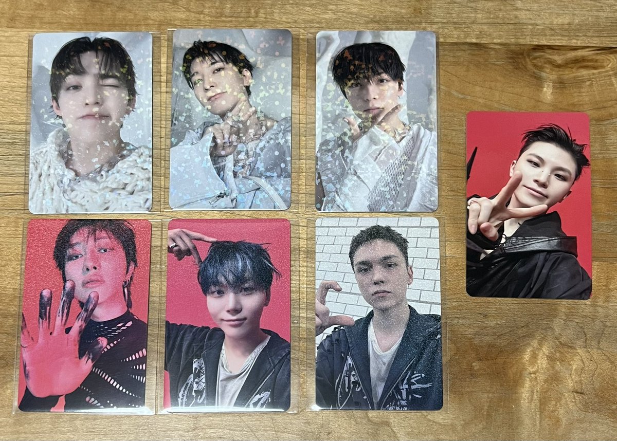h0ran_he's tweet photo. SEVENTEEN セブチ SVT 交換
HAPPY BURSTDAY weverse hmv トレカ 特典

譲　エスクプス スンチョル ジョシュア ジュン ホシ ウォヌ ウジ The8 ミンハオ ミンギュ ドギョム スングァン バーノン ディノ

求　ホシ > ジュン ウォヌ ウジ
　
郵送希望📮
纏めての交換優先

お気軽にお声掛けください🐯 https://t.co/wQcr1i3kJX
