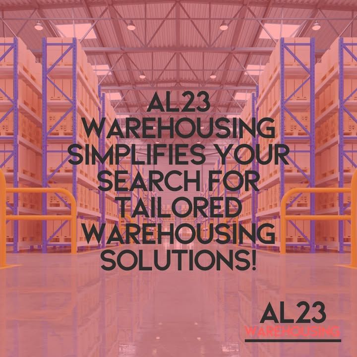 AL23 Group (@al23group) on Twitter photo From <a href="/AL23Warehousing/">AL23 Warehousing</a> 🚚✨ Need customized warehousing solutions? At AL23 Warehousing, we specialize in tailored storage for food, hazardous goods, and more. Get compliant, efficient, and reliable storage today! #Logistics #Warehousing From <a href="/AL23Warehousing/">AL23 Warehousing</a> 🚚✨ Need customized warehousing solutions? At AL23 Warehousing, we specialize in tailored storage for food, hazardous goods, and more. Get compliant, efficient, and reliable storage today! #Logistics #Warehousing