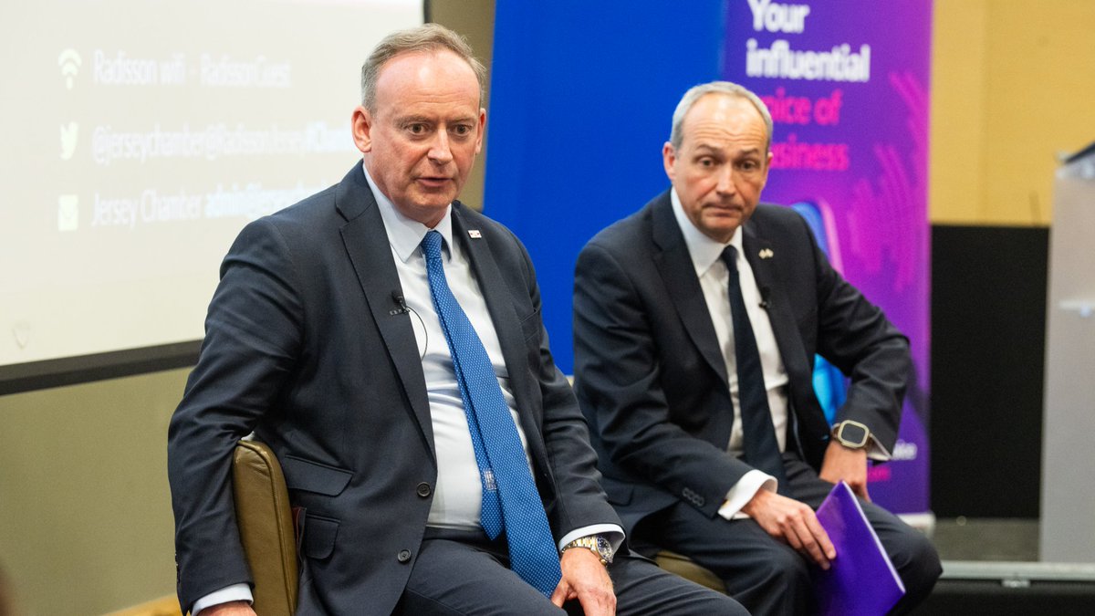 jepnews (@jepnews) on Twitter photo 📸 Caption competition time!
What’s being said in this pic of Lyndon Trott & Lyndon Farnham?
Funniest wins a £25 M&S voucher & 1 month of AIM Unlimited.
Email: editorial@jerseyeveningpost.com by 9am, 4 June 2025.
T&Cs apply 📸 Caption competition time!
What’s being said in this pic of Lyndon Trott & Lyndon Farnham?
Funniest wins a £25 M&S voucher & 1 month of AIM Unlimited.
Email: editorial@jerseyeveningpost.com by 9am, 4 June 2025.
T&Cs apply