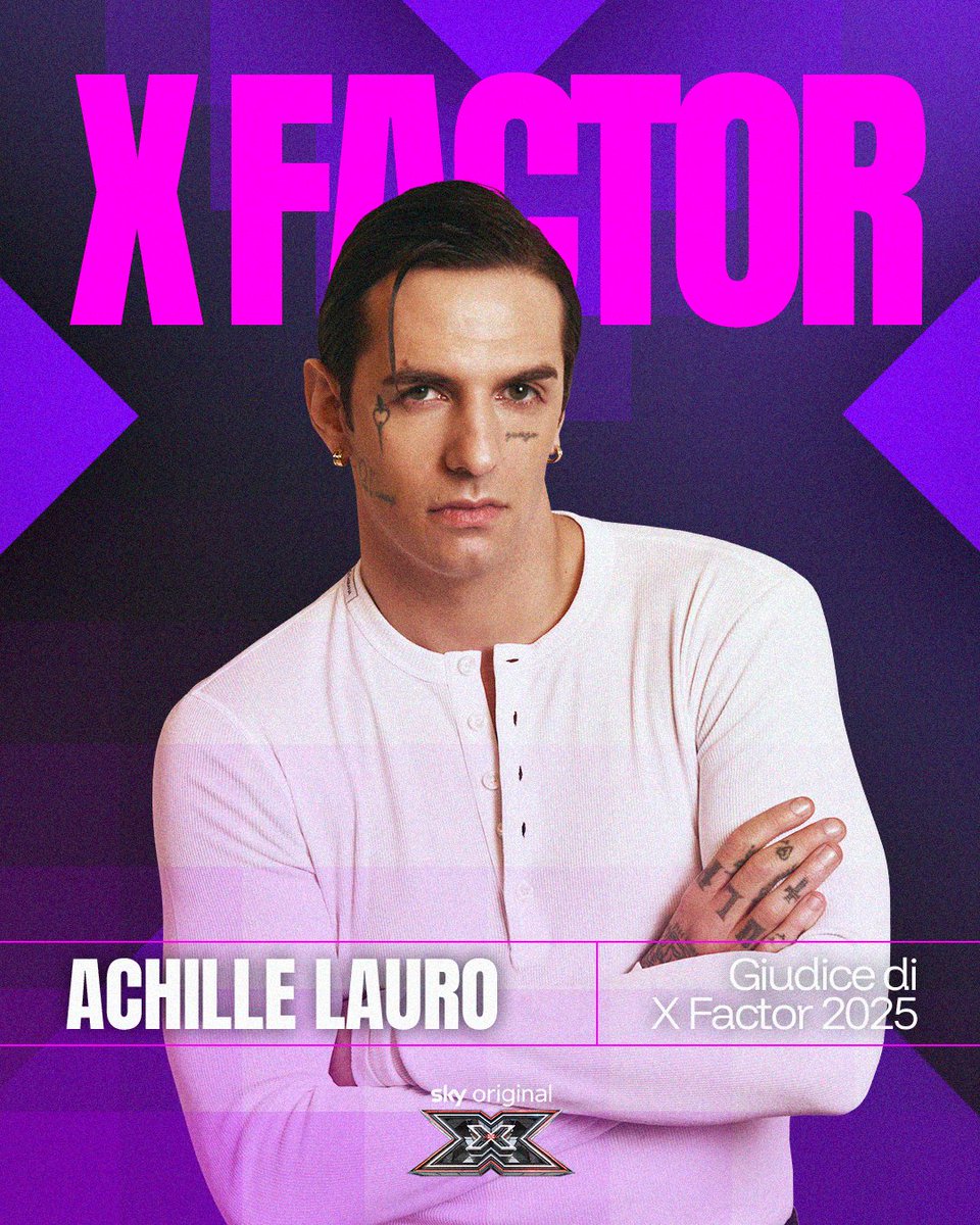 XFactor_Italia's tweet image. Tutti abbiamo avuto una crush per il bello e tenebroso.
Sì, vogliamo ancora farci conquistare dal suo charme: @AchilleIDOL è nella giuria, babyyy!
#XF2025 da settembre su @SkyItalia e in streaming su @NOWTV_It