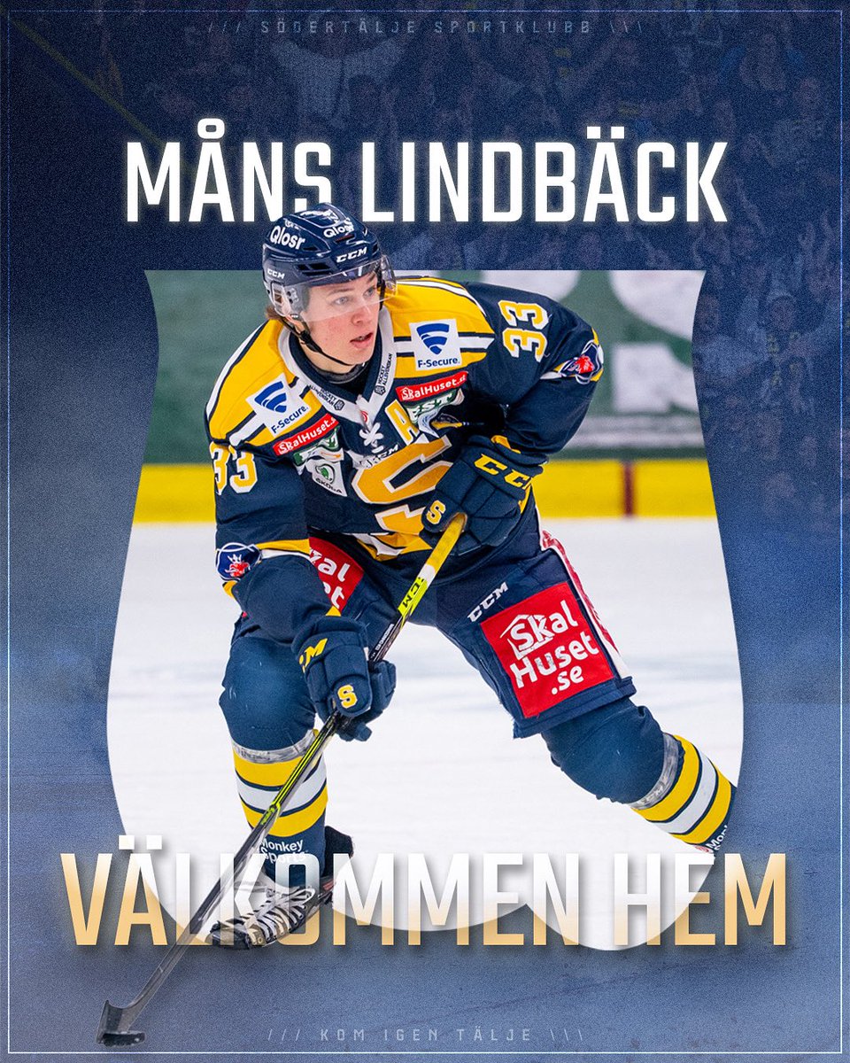 2️⃣7️⃣3️⃣ matcher ska bli ännu fler! 

Välkommen hem, Måns Lindbäck! Forwarden återvänder till Sportklubben och skriver treårsavtal. 

— Det känns såklart jättebra att få in Måns, han har varit en prio-spelare för oss. 

🔗 sodertaljesk.se/article/95hasx…

#TwittSSK