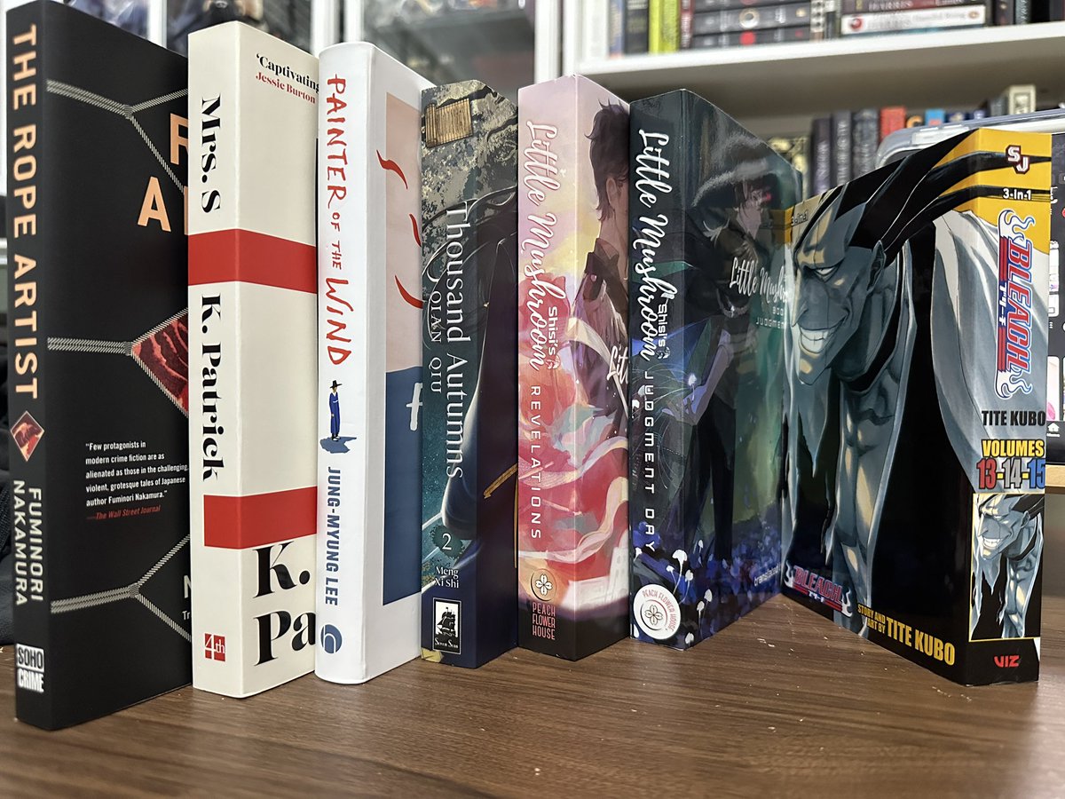 ich15go's tweet image. picked out my june reads from my physical tbr jar 🫶

(my hand picked out 4 classics and i ignored them bc i cant deal with that rn)