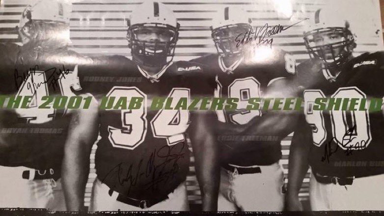 FireSpitterUaB (@firespitteruab) on Twitter photo It’s Eddie Freeman days until <a href="/UAB_FB/">UAB Football</a> kicks off <a href="/ProtectiveStdm/">Protective Stadium</a>
89 Days
Freeman another force on the UAB famous Steel Shield sits at 8th in UAB career sacks! Drafted second round by the <a href="/Chiefs/">Kansas City Chiefs</a> and helped <a href="/calstampeders/">Calgary Stampeders</a> win the Grey cup.
LEGEND
#FireBreathersOnly #UAB It’s Eddie Freeman days until <a href="/UAB_FB/">UAB Football</a> kicks off <a href="/ProtectiveStdm/">Protective Stadium</a>
89 Days
Freeman another force on the UAB famous Steel Shield sits at 8th in UAB career sacks! Drafted second round by the <a href="/Chiefs/">Kansas City Chiefs</a> and helped <a href="/calstampeders/">Calgary Stampeders</a> win the Grey cup.
LEGEND
#FireBreathersOnly #UAB