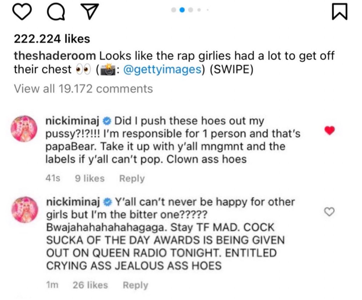 YSLONIKA's tweet photo. she was so REAL for this 😭😭😭 https://t.co/E2cQWgz868