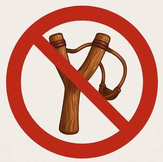 Across England there has been a rise in the deliberate injury or killing of wildlife by young people, often with the use of a catapult. 

We are encouraging parents to speak with their children and prevent them from carrying catapults.

Please help us keep Uxbridge safe.