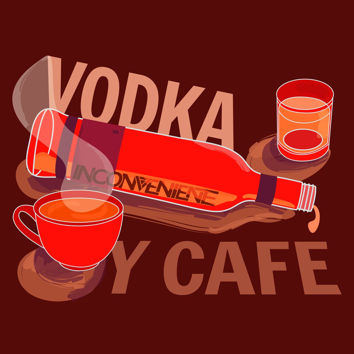 Inconvenientexd's tweet image. ditto.fm/vodka-y-cafe nuestra primera canción está disponible en todas nuestras plataformas digitales