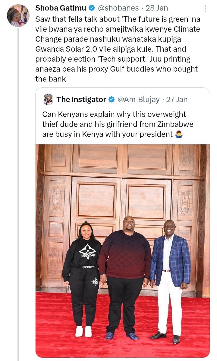 Harry Mwala (@mwala_harry) on Twitter photo eti ana kampuni Ren-Form inaweza saidia kushinda uchaguzi kwa uwizi <a href="/MariaSTsehai/">Maria Sarungi Tsehai</a> eti ana kampuni Ren-Form inaweza saidia kushinda uchaguzi kwa uwizi <a href="/MariaSTsehai/">Maria Sarungi Tsehai</a>