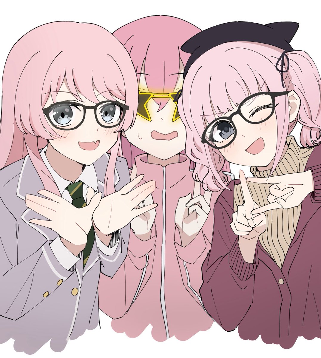 ピンクメガネーズ