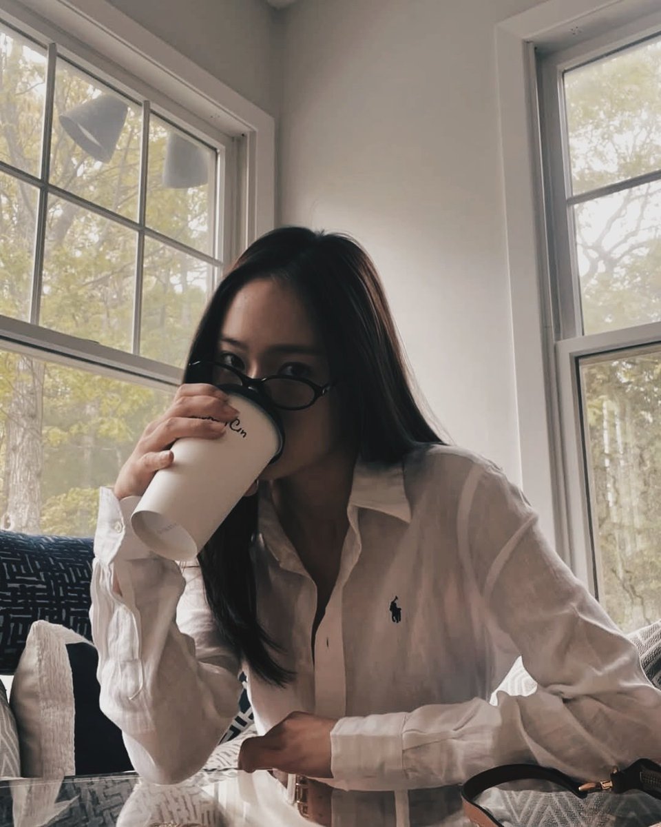 Spring fashion rule: 

Wear white while pretending you’re not worried about coffee spills.