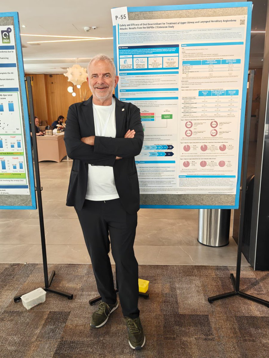 Professionals  del servei d’Al·lergologia <a href="/hbellvitge/">Hospital Universitari Bellvitge | HUB</a> participen activament en el desenvolupament i la difusió de noves opcions terapèutiques en #angioedemahereditari 
#14thC1-inhibitor Deficiency and Angioedema Workshop, Budapest.