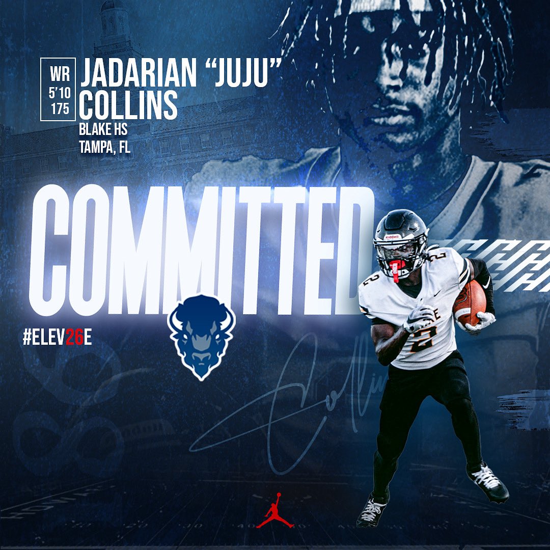 Jadarian “JuJu” Collins (@jadariancollins) on Twitter photo 1000% Committed to Howard University, I’m home🦬💙❤️ <a href="/ArtavisScott/">Artavis Scott</a> <a href="/HUBISONFOOTBALL/">HOWARD FOOTBALL</a>
<a href="/CoachXavierBHS/">Coach X and Os</a> <a href="/BlakeJacketsFB/">Blake High School Football Team</a>
<a href="/JohnGarcia_Jr/">John Garcia, Jr.</a> <a href="/On3Recruits/">On3 Recruits</a>
<a href="/ChadSimmons_/">ChadSimmons</a> <a href="/n_parrott478/">Nicholas Parrott</a> 1000% Committed to Howard University, I’m home🦬💙❤️ <a href="/ArtavisScott/">Artavis Scott</a> <a href="/HUBISONFOOTBALL/">HOWARD FOOTBALL</a>
<a href="/CoachXavierBHS/">Coach X and Os</a> <a href="/BlakeJacketsFB/">Blake High School Football Team</a>
<a href="/JohnGarcia_Jr/">John Garcia, Jr.</a> <a href="/On3Recruits/">On3 Recruits</a>
<a href="/ChadSimmons_/">ChadSimmons</a> <a href="/n_parrott478/">Nicholas Parrott</a>