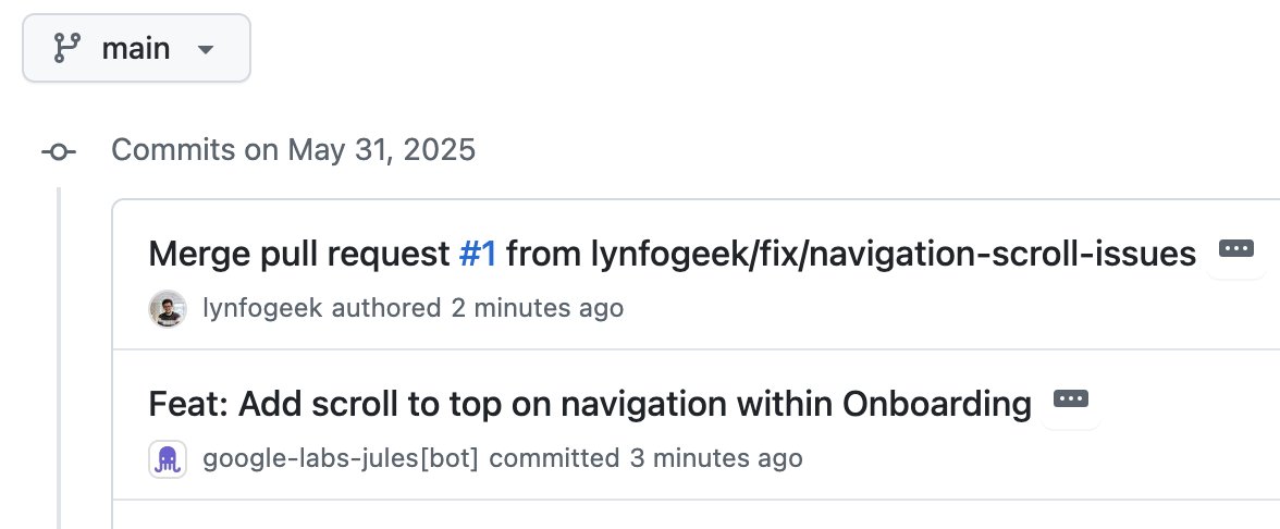 lynfogeek's tweet image. 140+ commits into a side-project using @cursor_ai, I merged a first pull request today with support from @julesagent 🚀