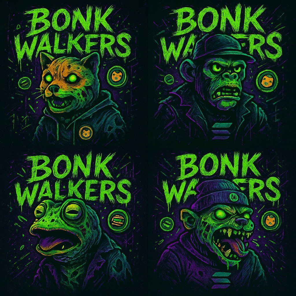 FINALLY, it's time to launch our own token on SOLANA! 

Ticker: $BWALK

50% of the TOTAL SUPPLY will be AIRDROPPED equally among all the wallets below, just interact and drop your SOL addresses