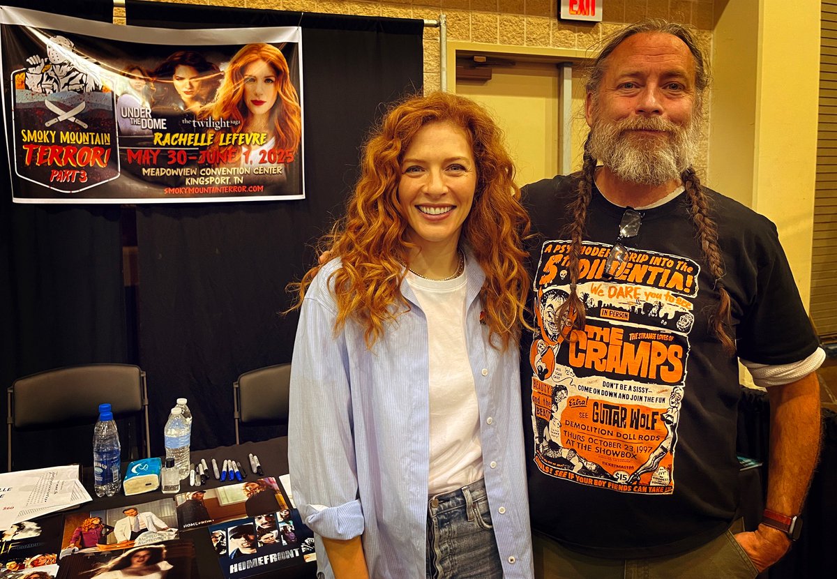 What a lovely, down to earth person 🖤. #RachelLafevre #MutantFam