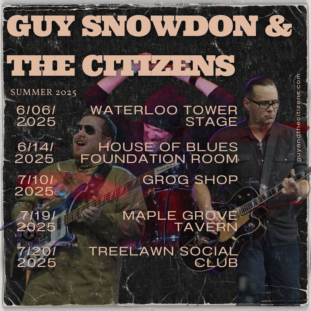 Here’s where we are June and July! ☀️ Head over to Guyandthecitizens.com or check out our Facebook events for more information. You can also follow us on Bandsintown.com for instant notifications of new shows.

#rocknroll #clemusic #saveoursages #supportlicalmusic