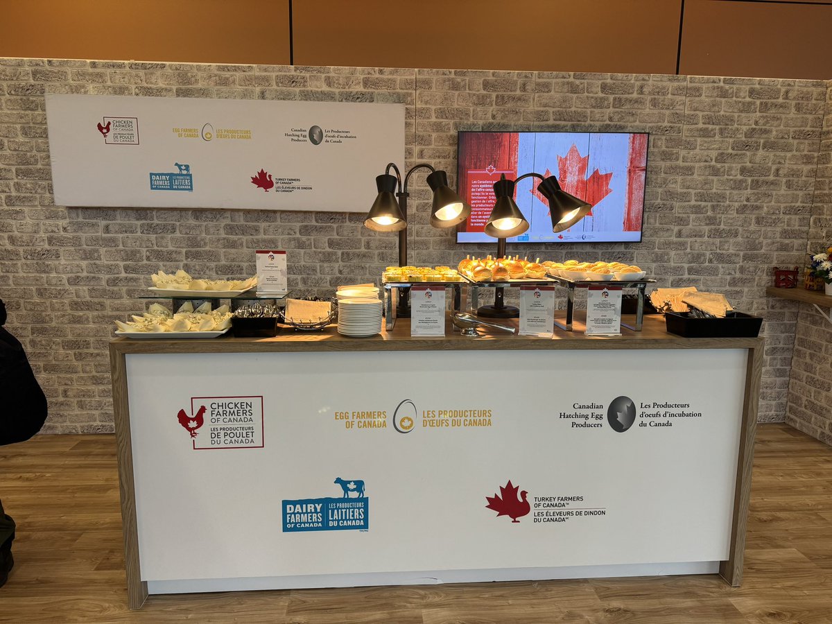 It’s the final day to connect with Canada’s dairy, poultry and egg farmers at #FCM2025AC. Drop by our booth and learn how through supply management, our sectors support Canadians in rural and urban communities across the country. #CdnPoli #Cdnag #CDNmuni <a href="/FCM_online/">Federation of Canadian Municipalities</a>