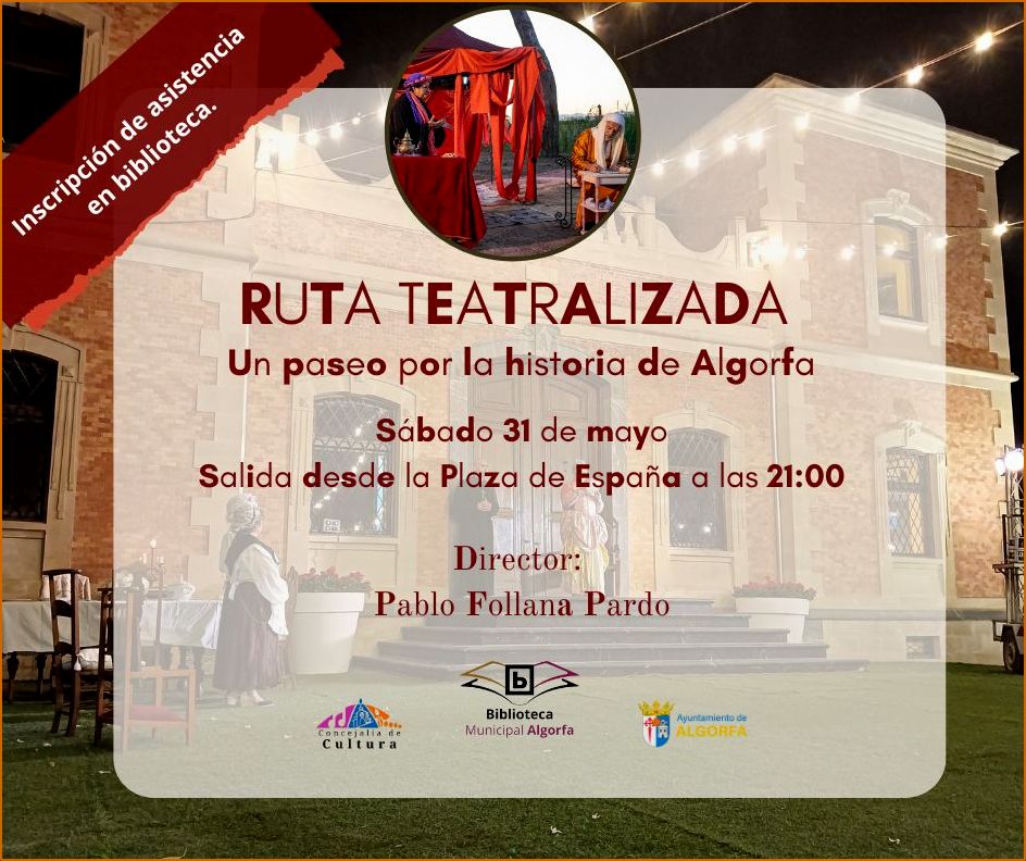 🧘‍♀️🧘👩🧑📖🏆🥇🚶‍♀️🚶👱‍♀️👩‍🦳🎼🎶🎵🎷🎺🥁🍔👕🎭👧🧒🎥🎞🎉✝️🔥🎧🎤🎸No os perdáis #actosCulturales y de #ocio de esta tarde en la #VegaBaja
📰TODOS👉todoculturavegabaja.es
<a href="/AytoRojales/">Ayto de Rojales</a> <a href="/aytodecatral/">Ayuntamiento Catral</a> <a href="/BiblioAlgorfa/">BiblioAlgorfa</a> <a href="/AlgorfaDe/">AYUNTAMIENTO DE ALGORFA</a> #Rojales #CuevasDelRodeo #Catral #Algorfa #FormenteraDelSegura