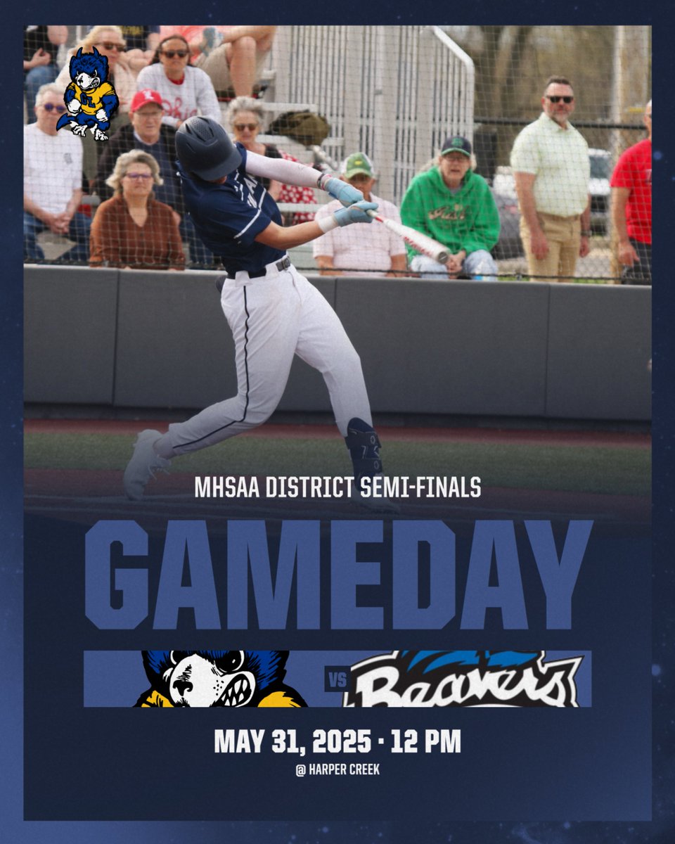 Good luck to our Blue Devil Baseball team in District's today! If the Devils win their first game, they will face Hastings later today for the District Finals. #ForksUp #GrittyDevs