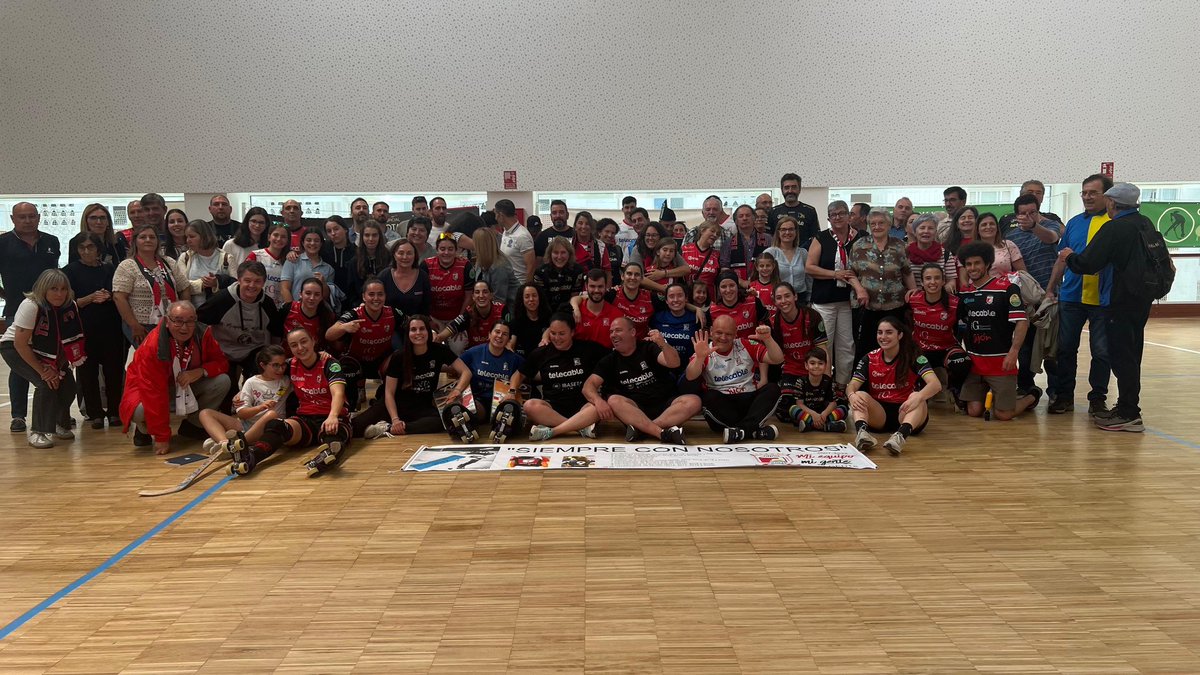 gijonhc's tweet image. Imágenes tras proclamarnos campeonas de la #OKLiga Iberdrola 
@TurismoAsturias 
#ParaísoNatural
#miequipomigente