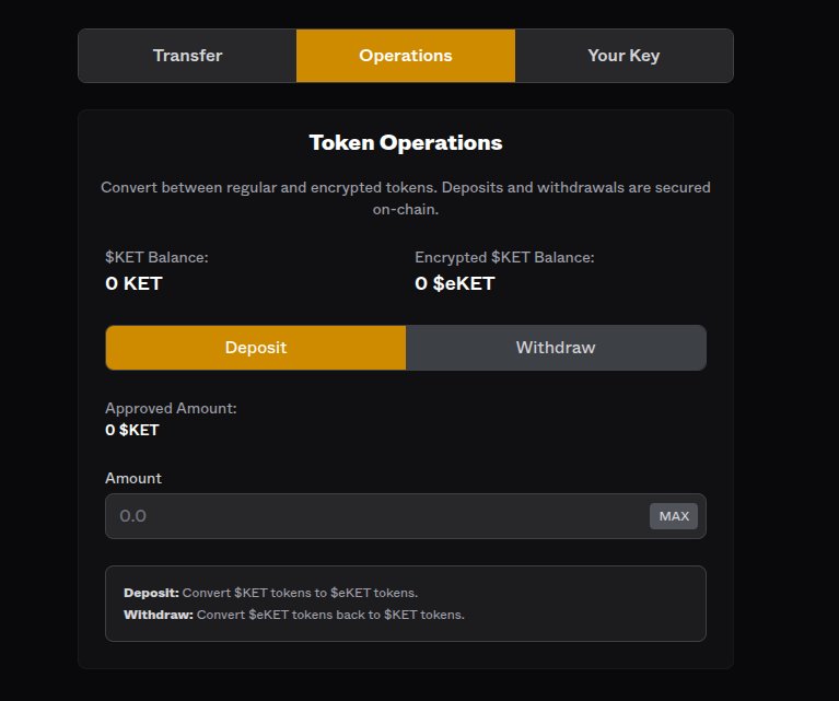 yellowcatdao's tweet image. BIG DAY KETTOOORS! eKET is finally here!
Follow the step below if you're an orb holder to register for the upcoming eKET airdrop.
If you aren't an orb holder do not worry you can test all of this out regardless.
1) Encrypted $ket is here, you can access it at…