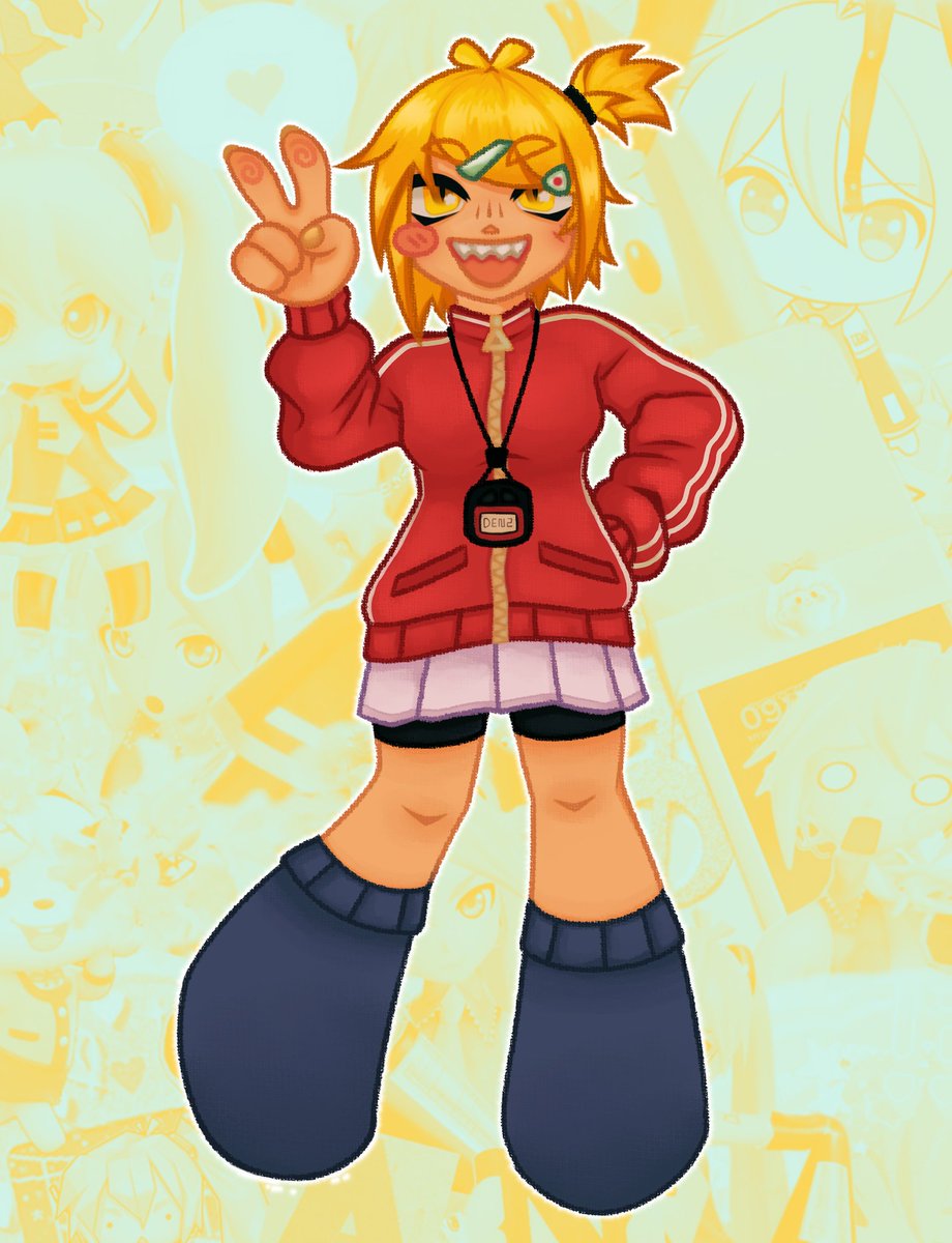 Yellow one 💛

#AkitaNeru #亞北ネル