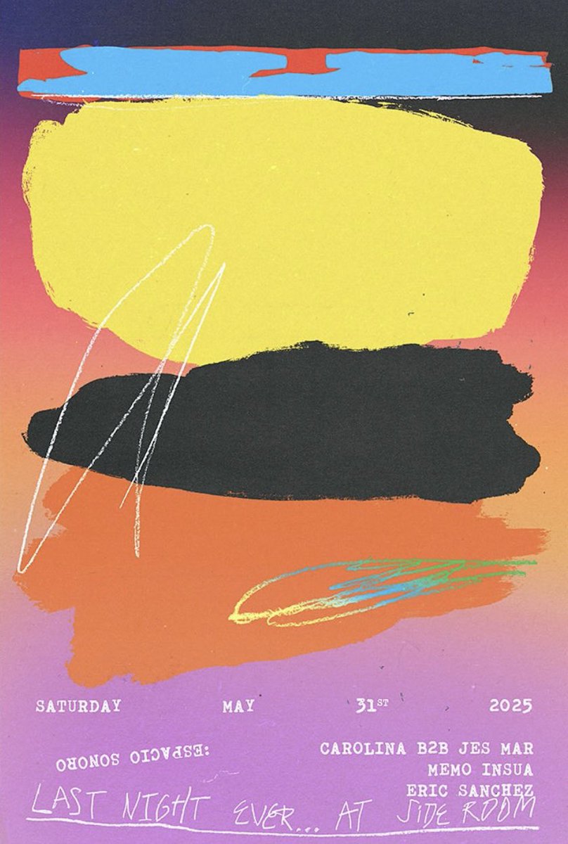 Tonight. Closing party. The last night at this location.