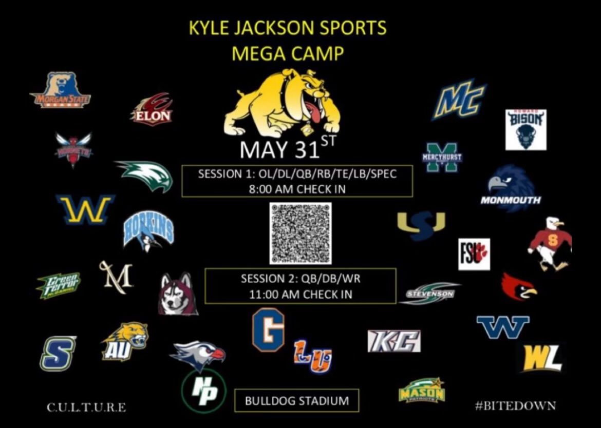 I will be attending the Bowie State University Mega Camp Today!!