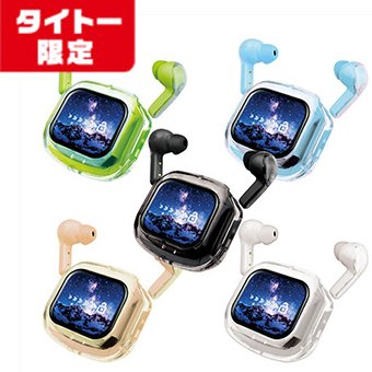 クリアボディとカラフルカラーが映える💕 『BTスクリーンイヤホンVIVID