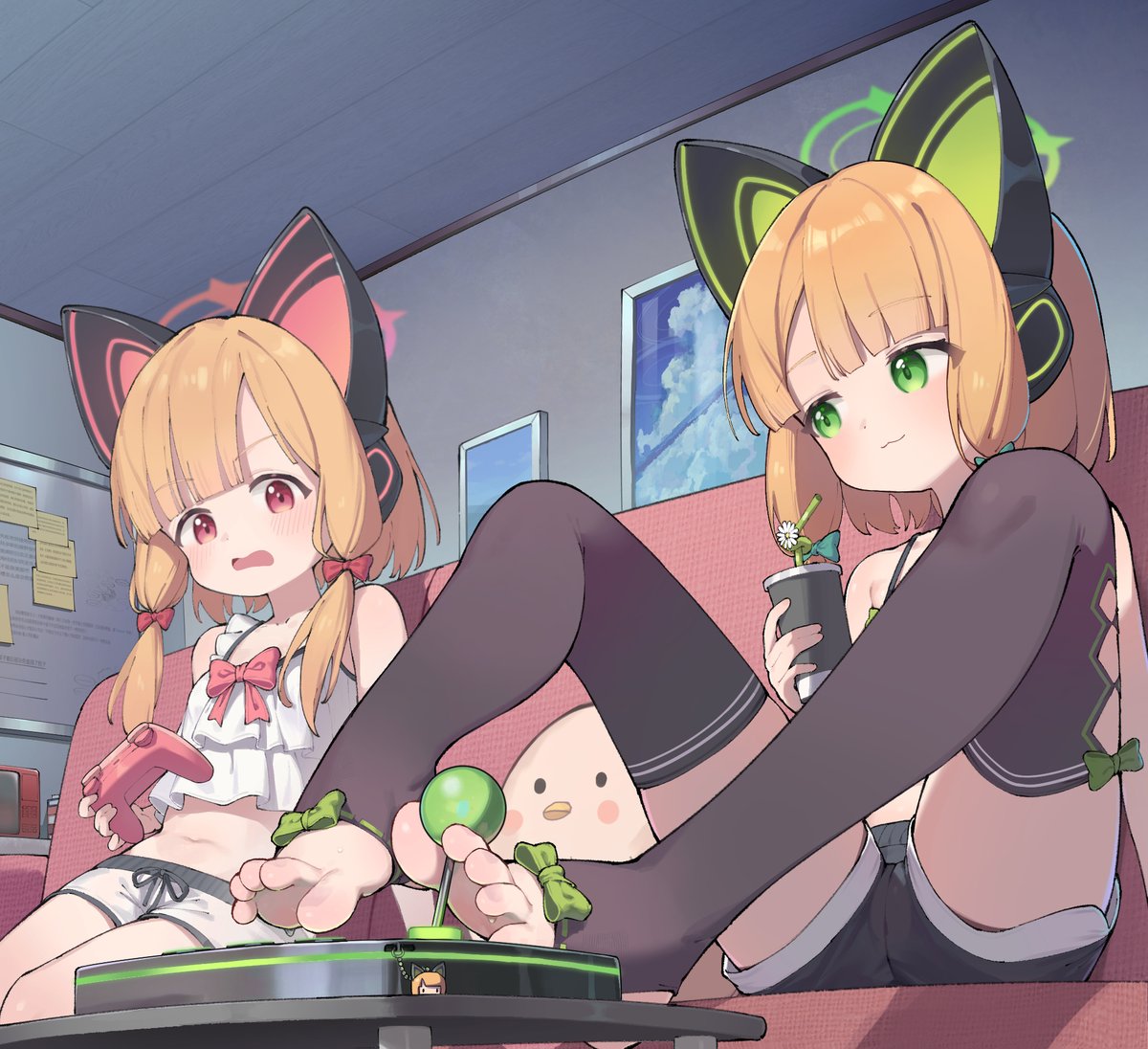 モモイ×ミドリ