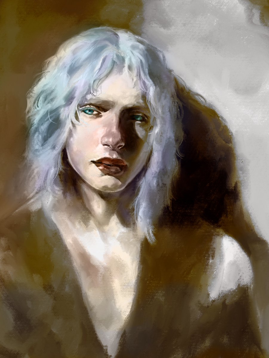 HyunKimArt's tweet photo. Progress.
#procreateart #digitalart #characterdesign #originalcharacters #progressart #イラスト https://t.co/9AQzv16440