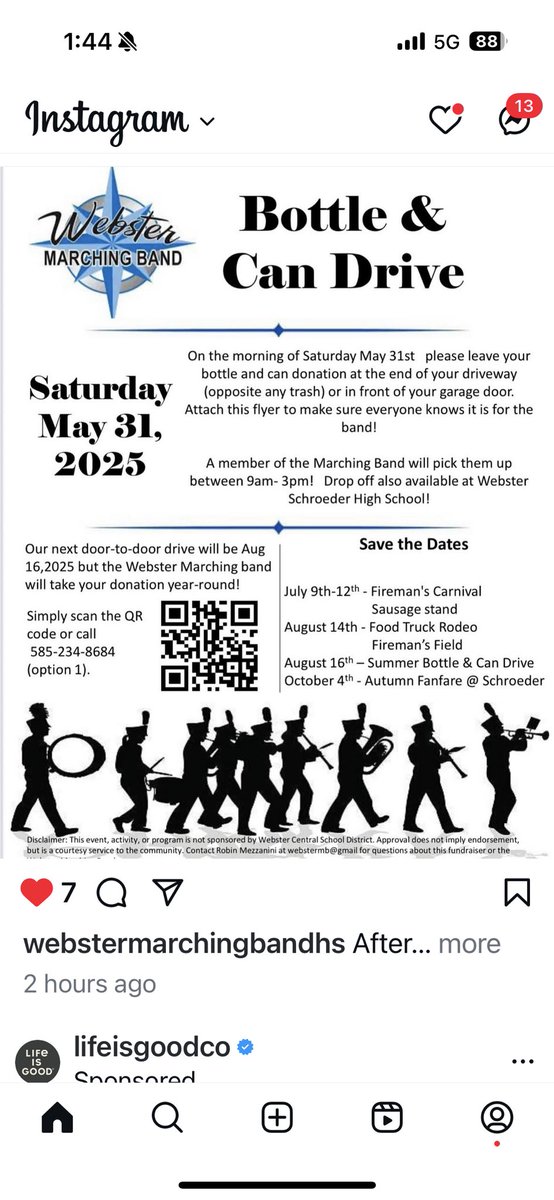 Schroeder / GOAL PTSA (@schroederptsa) on Twitter photo TODAY!! You can drop off bottles to SHS besides Webster neighborhood pick ups!
<a href="/GOALisGreat/">WebsterGOAL</a> <a href="/SchroederHS/">Webster Schroeder HS</a> TODAY!! You can drop off bottles to SHS besides Webster neighborhood pick ups!
<a href="/GOALisGreat/">WebsterGOAL</a> <a href="/SchroederHS/">Webster Schroeder HS</a>