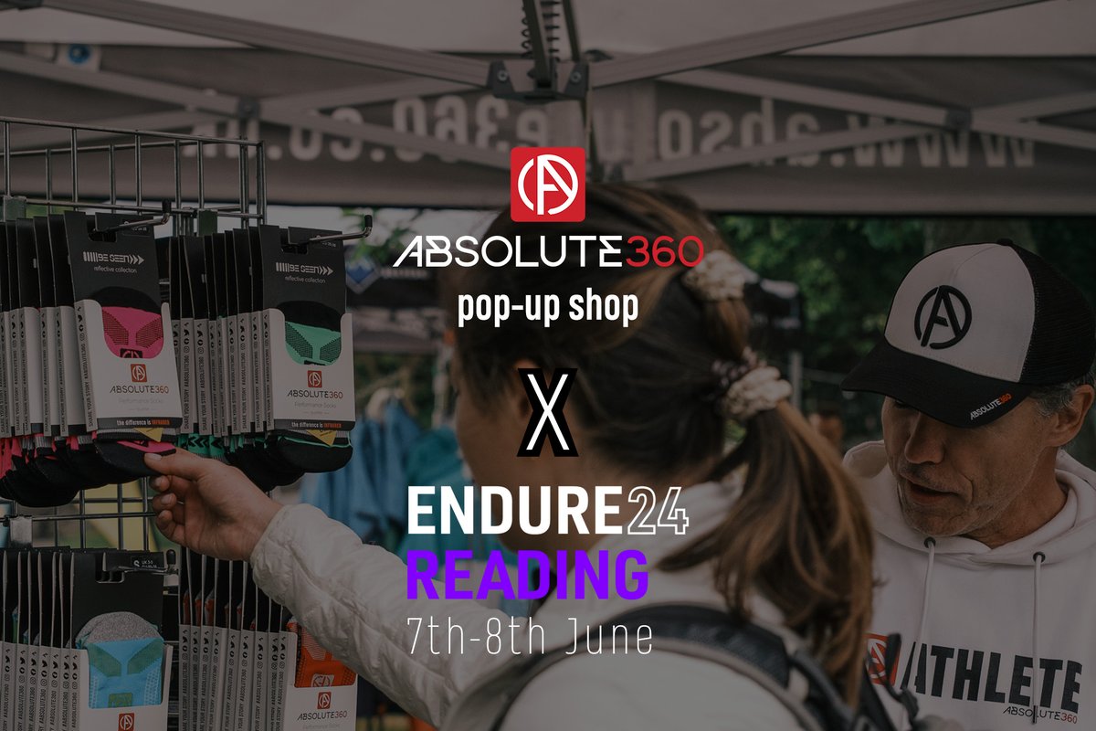 We are looking forward to returning to Endure24 Reading once again this year!

We can't wait to set up shop and meet you all… and even run a few laps with you. We have a team of 3 runners taking part at Reading 🏃🏃🏃

Share your story #ABSOLUTE360