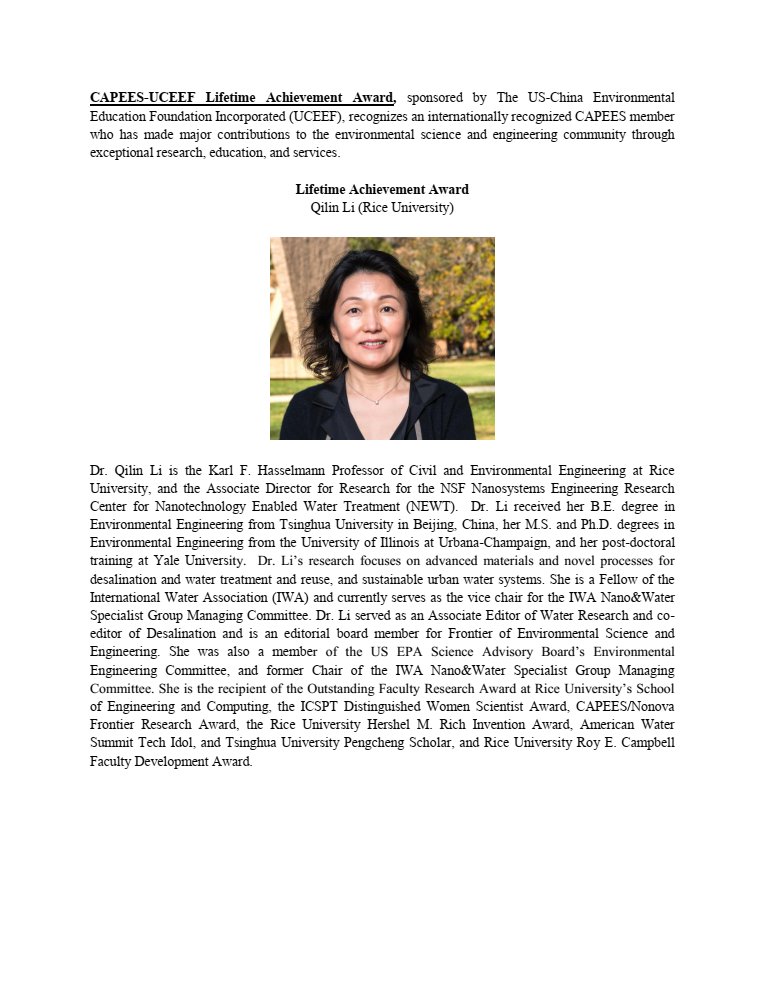 CAPEES (Chinese-American Prof. Env. Eng. Sci.) tweet media