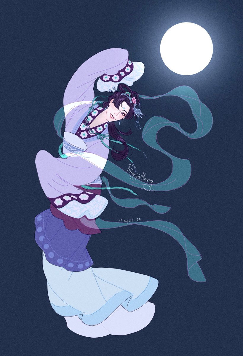 FroggoHarry's tweet image. Moon Goddess
#ApothecaryDiaries 
#kusuriyanohitorigoto