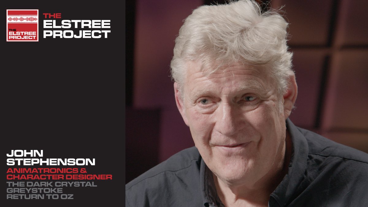 elstreeproject's tweet image. 🎬 Yesterday we filmed Elstree Project interview #78 with Academy Award-winner John Stephenson.
He reflected on The Dark Crystal, Greystoke, and Return to Oz — and how @ElstreeStudios was the birthplace of modern British VFX and animatronics.
#ElstreeStudios #Elstree100 #VFX