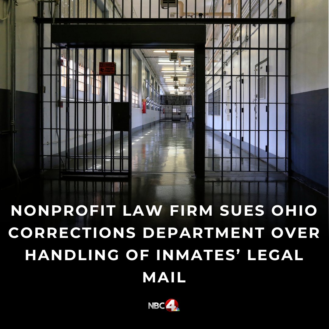 A method some Ohio prisons use to prevent drugs from being trafficked into facilities through the mail is being challenged in court, with a nonprofit law firm claiming it invades inmates’ privacy. nbc4i.co/451QIMc?utm_me…