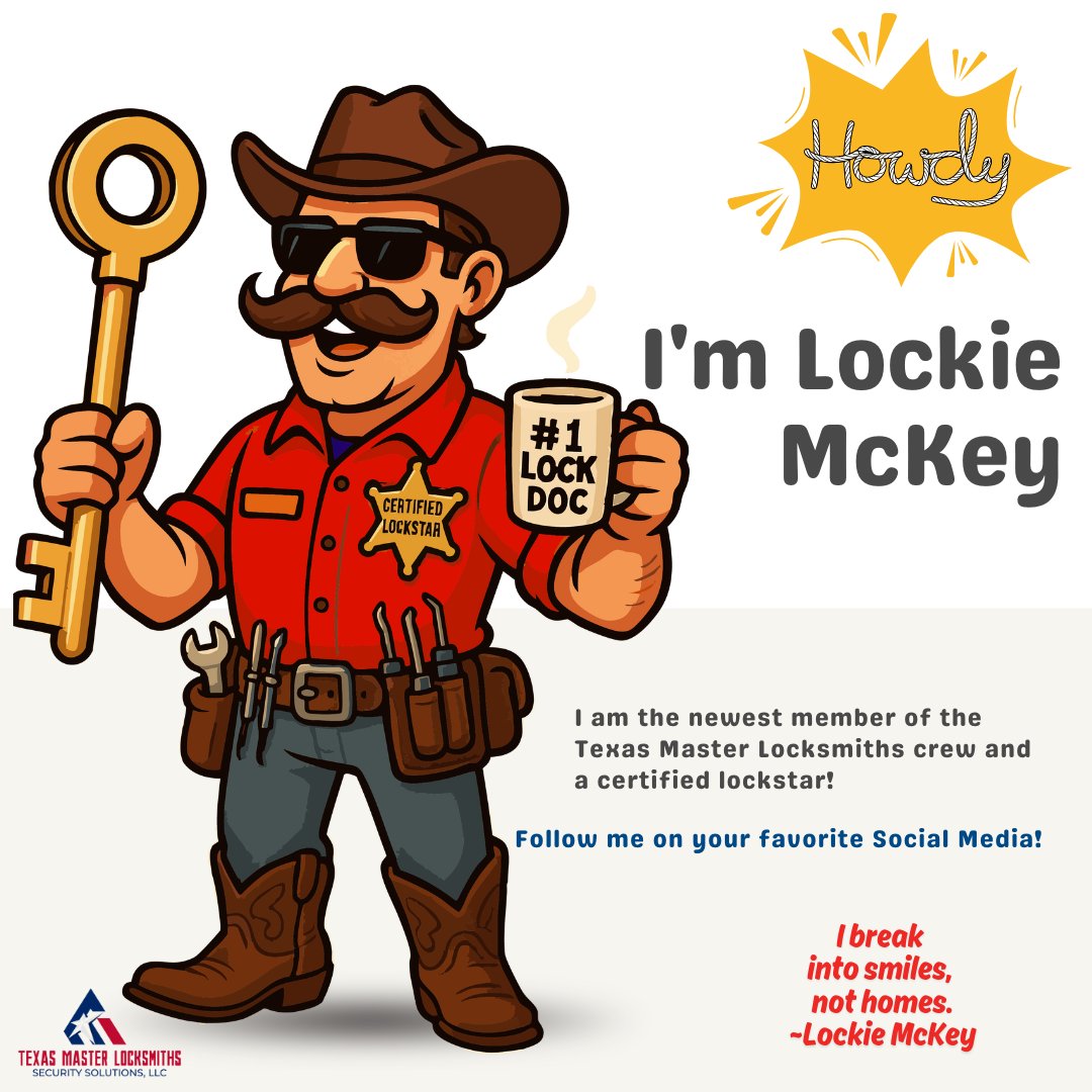 Texas Master Locksmiths and Security Solutions LLC tweet media