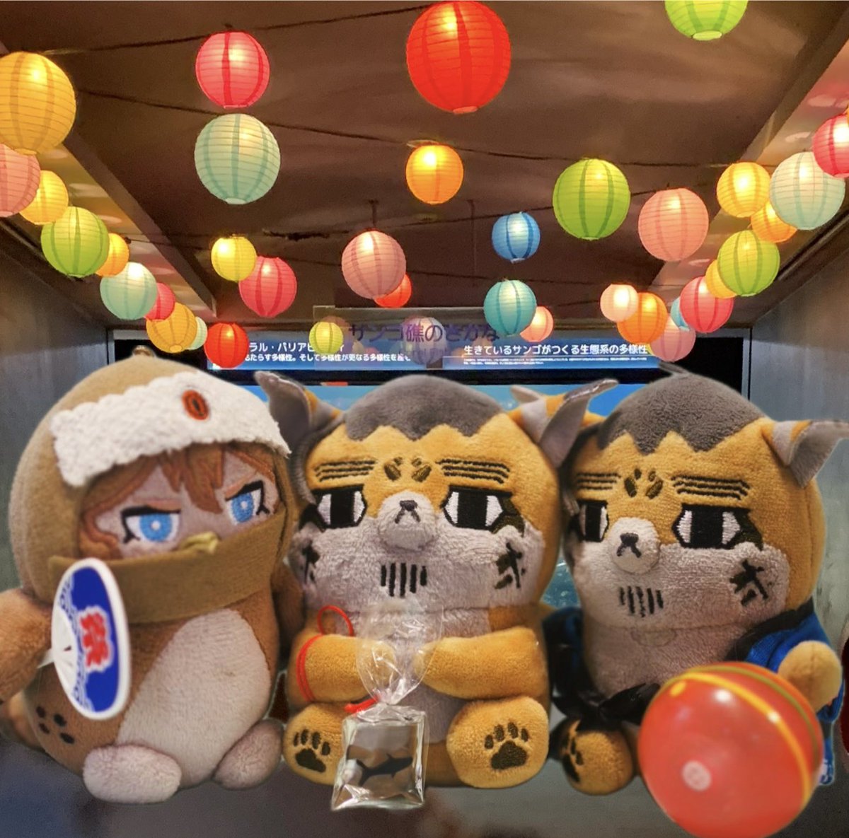 764w_v's tweet image. セリアさんでめっちゃ可愛い夏祭り🎇向けグッズ見つけた！

ヨーヨー🪀は4色、フォゼにはちょっと大きいかな

見にくいけど金魚パーツは、赤と黒の2色でも黒しかなかった😭
こっちはフォゼにもピッタリ✌️

夏になったらフォゼちゃん達に持たせて、お祭り行きたいな✨
