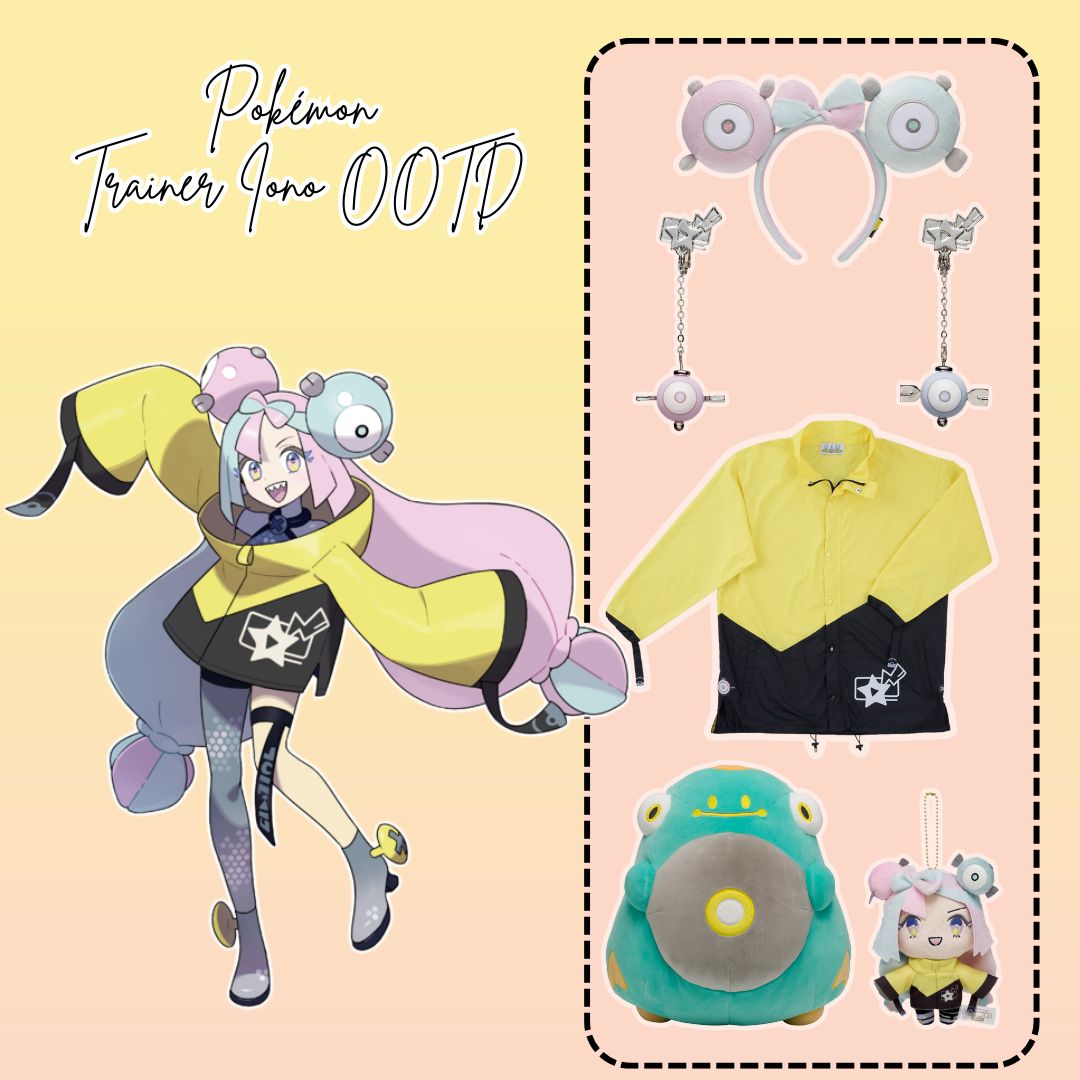 OOTD: Electric-Type Pokémon Energy with Iono Vibes ⚡🎀 
🛑buff.ly/rE3PGGO 
#Pokemon #OOTD  #Iono