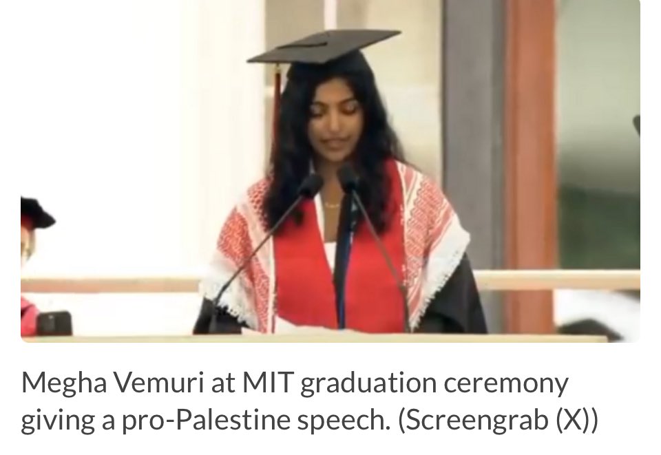 Megha will land a top job with her MIT degree, none of her family will suffer in India or America. 
My family, in Lebanon and Iraq, will continue to suffer of the perpetual war to annihilate Israel (liberate Palestine) that Megha is calling for.
Really easy to ask others to war