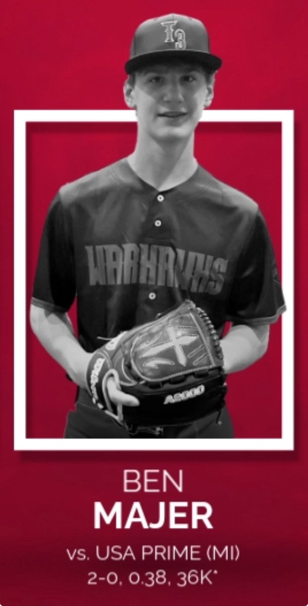T3 Warhawks (Powe) (@t3warhawks_14u) on Twitter photo GM2
🆚 <a href="/USAPrimeMI/">USA Prime Michigan Baseball & Softball</a> Fettes
⌚️8:15P
📍Toledo, OH
🏟️ Ousky Field
⚾️ B. Majer <a href="/majerben23/">Ben</a> (2-0, 0.38) - ‘29 <a href="/SIHSBaseball1/">Saint Ignatius Baseball</a>
<a href="/T3_Warhawks/">T3 Warhawks</a> <a href="/PrepBaseOHScout/">Prep Baseball Ohio Scouting Coverage</a> #HawkNation #Warboys #GreatLakesUCOpen GM2
🆚 <a href="/USAPrimeMI/">USA Prime Michigan Baseball & Softball</a> Fettes
⌚️8:15P
📍Toledo, OH
🏟️ Ousky Field
⚾️ B. Majer <a href="/majerben23/">Ben</a> (2-0, 0.38) - ‘29 <a href="/SIHSBaseball1/">Saint Ignatius Baseball</a>
<a href="/T3_Warhawks/">T3 Warhawks</a> <a href="/PrepBaseOHScout/">Prep Baseball Ohio Scouting Coverage</a> #HawkNation #Warboys #GreatLakesUCOpen
