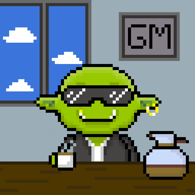 GM NFT Community &amp; Crypto Community 💚

Did you drink your morning coffee?☕️

#NFT #CryptoCommunity