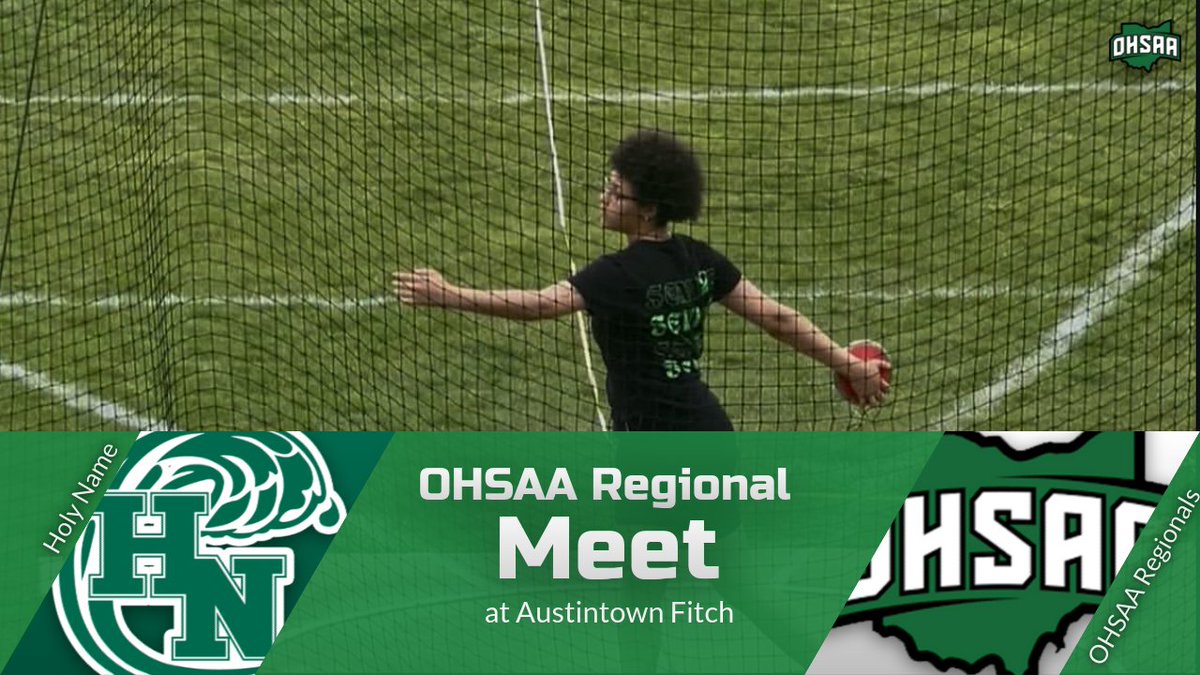 Holy Name Athletics (@namerathletics) on Twitter photo Good luck to Alina Tabb as she competes in discus today at the OHSAA Regional Meet at Austintown Fitch. Let’s go Green Wave! #NamerPride #AllHail <a href="/HNGreenwave/">Holy Name High School</a> Good luck to Alina Tabb as she competes in discus today at the OHSAA Regional Meet at Austintown Fitch. Let’s go Green Wave! #NamerPride #AllHail <a href="/HNGreenwave/">Holy Name High School</a>