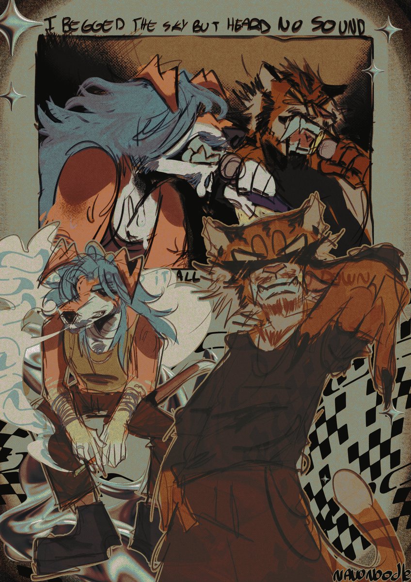 Rowan 🏳️⚧️(COMMISSIONS CLOSED) (@navonoodle) on Twitter photo Scars of steel, forged in pain
Every wound still speaks your name
I begged the sky but heard no sound
So I burned it all to chase you down
🐶(<a href="/din0kiing/">DinoKiing 🐶✨</a> ) Scars of steel, forged in pain
Every wound still speaks your name
I begged the sky but heard no sound
So I burned it all to chase you down
🐶(<a href="/din0kiing/">DinoKiing 🐶✨</a> )