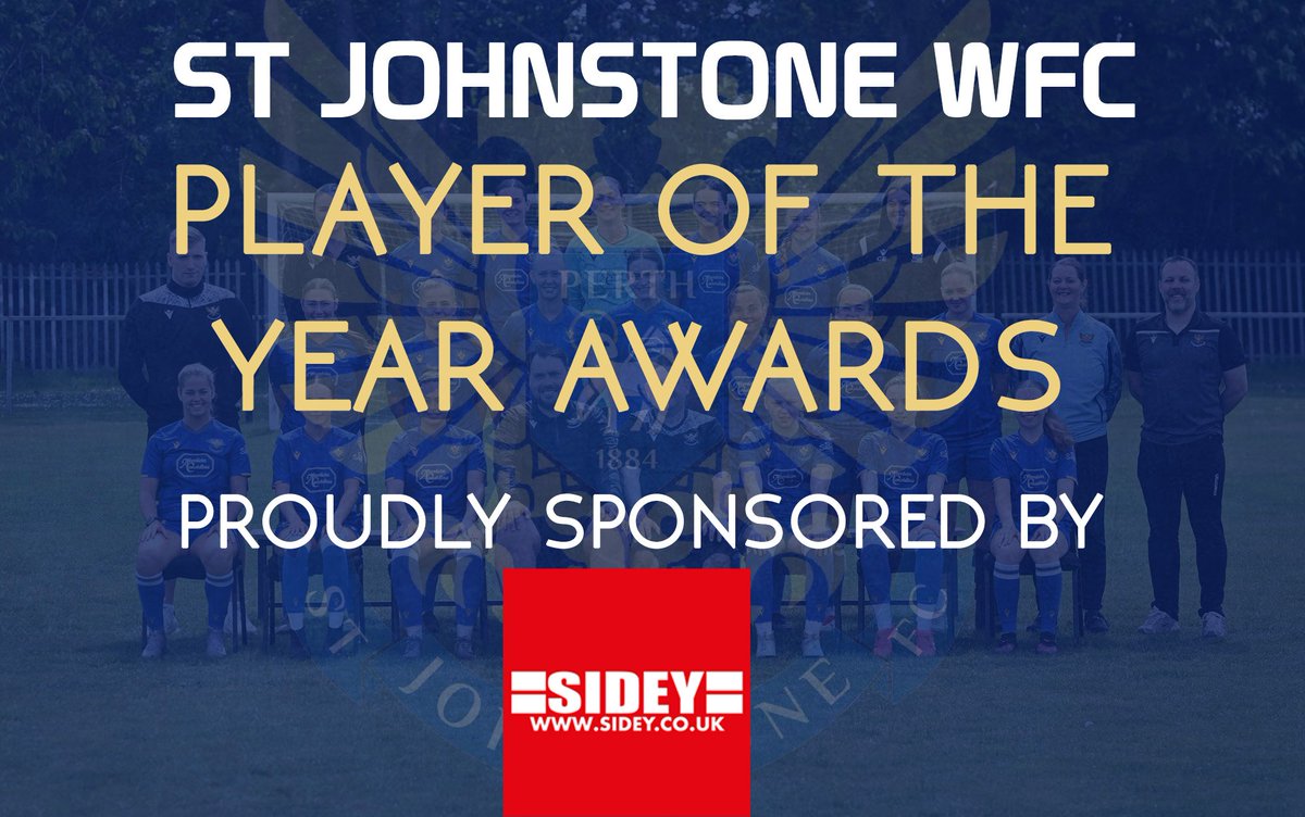 stjwfc's tweet image. 🔵PLAYER OF THE YEAR AWARDS | 

Last night we held our awards night at Craigie Hill golf club and our sincere thanks to the staff for their help with both organising and last night.

We were also delighted to have Sidey as sponsors once again.

Our award winners thread...