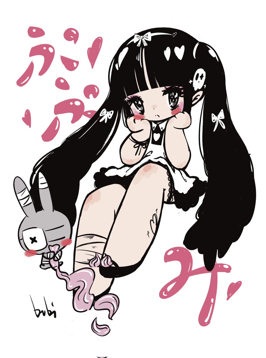 #有償依頼
<a href="/pupumishop/">ぷぷみ</a> さんでーす
楽しく描かせていただきました✨
こちらはオマケでーす🤤🤤🤤🙏❤️