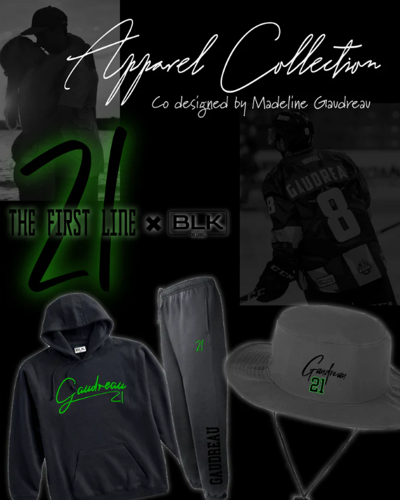 PhillyRebels's tweet photo. Introducing THE FIRST LINE – A collection honoring Matty Gaudreau, co-designed with Madeline Gaudreau – launching June 1!

Matty wasn’t just a player, he was a mentor, a coach, a steady presence who showed up, led with love, &amp; gave everything. For info: https://t.co/3MrsMKF8QD https://t.co/SJUT80FQgq